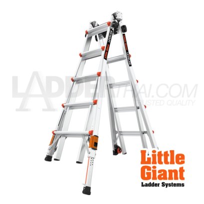 LG16522-801 บันไดเอนกประสงค์ บันไดอลูมิเนียม ขนาด 22 ฟุต LEVELER M22 LITTLE GIANT